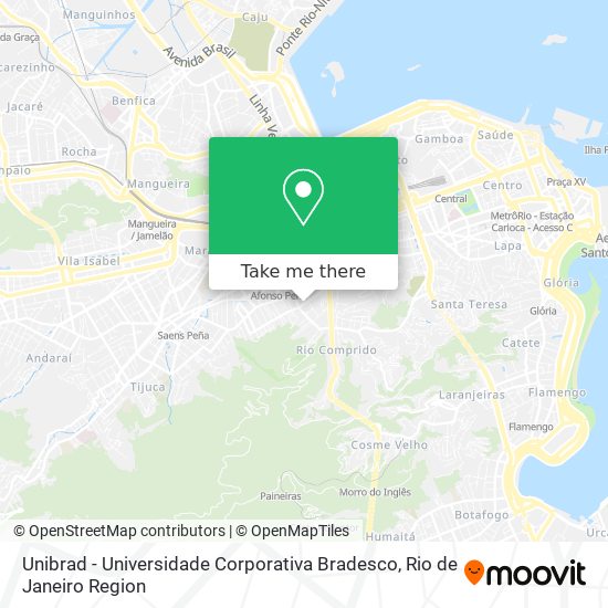 Mapa Unibrad - Universidade Corporativa Bradesco