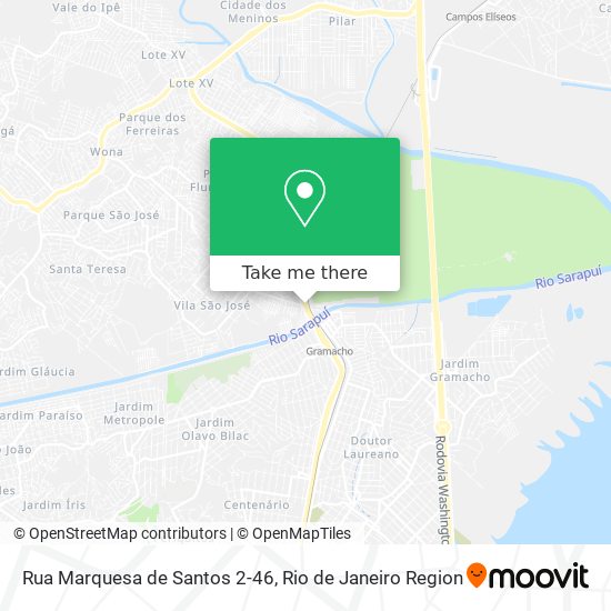 Rua Marquesa de Santos 2-46 map