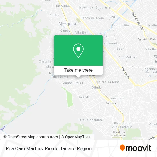 Rua Caio Martins map