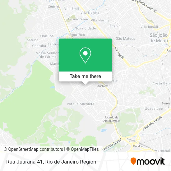 Rua Juarana 41 map