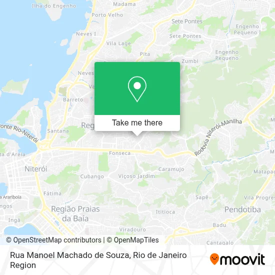 Rua Manoel Machado de Souza map