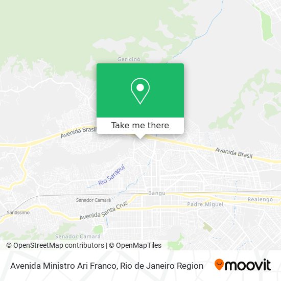 Avenida Ministro Ari Franco map