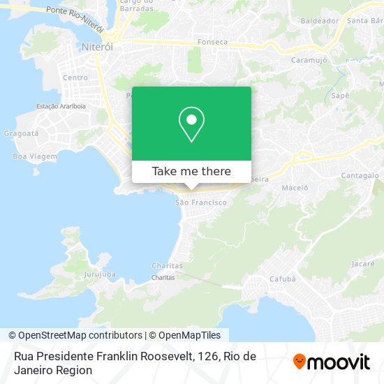 Rua Presidente Franklin Roosevelt, 126 map