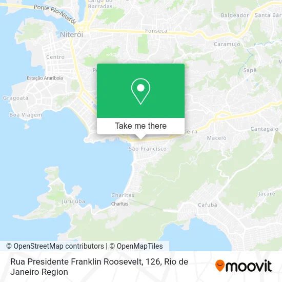 Rua Presidente Franklin Roosevelt, 126 map