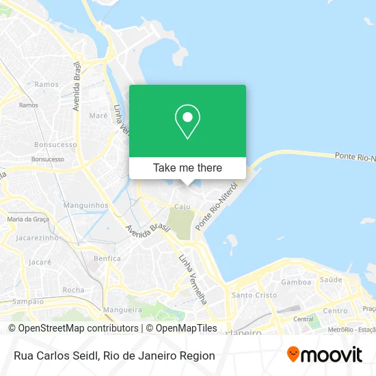 Rua Carlos Seidl map