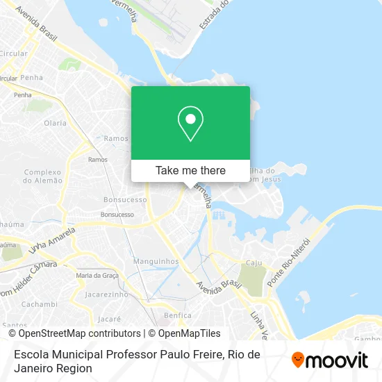 Escola Municipal Professor Paulo Freire map