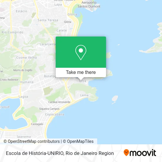 Escola de História-UNIRIO map