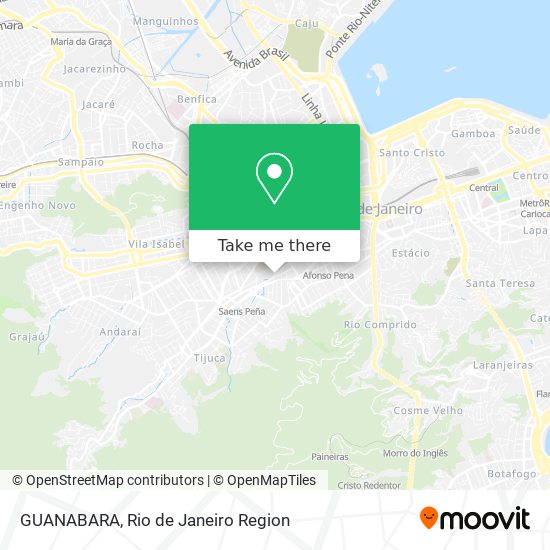 GUANABARA map