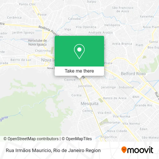 Rua Irmãos Maurício map