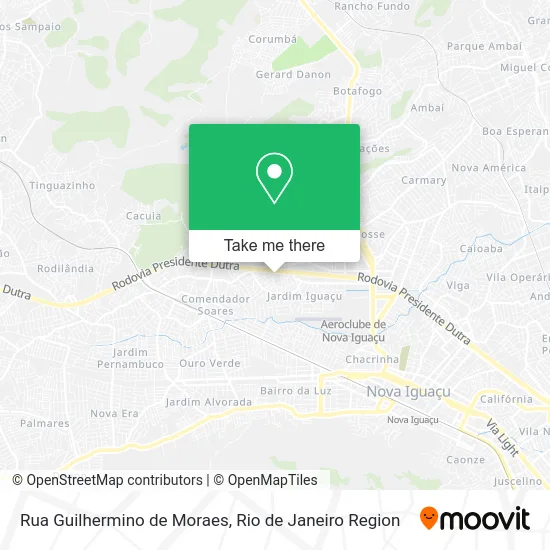 Rua Guilhermino de Moraes map