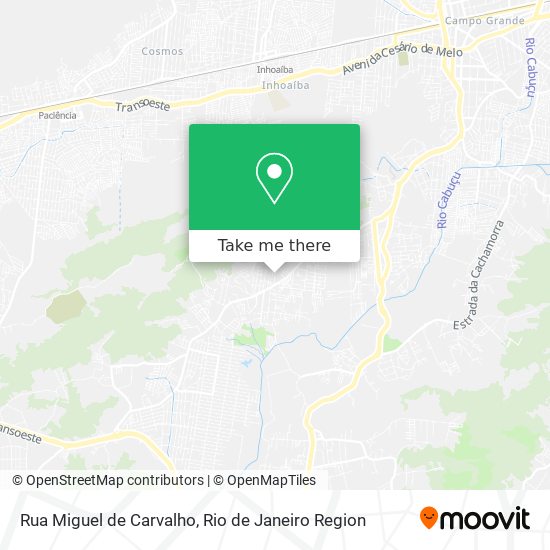 Rua Miguel de Carvalho map