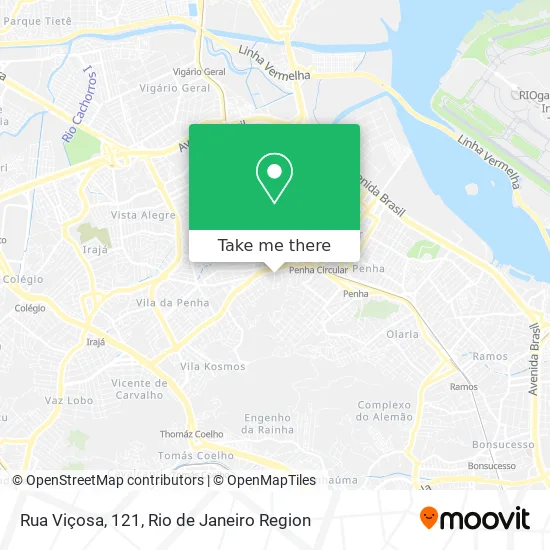 Rua Viçosa, 121 map