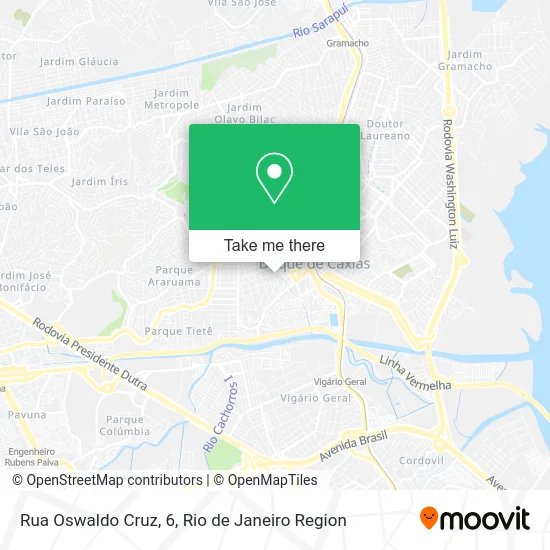 Rua Oswaldo Cruz, 6 map