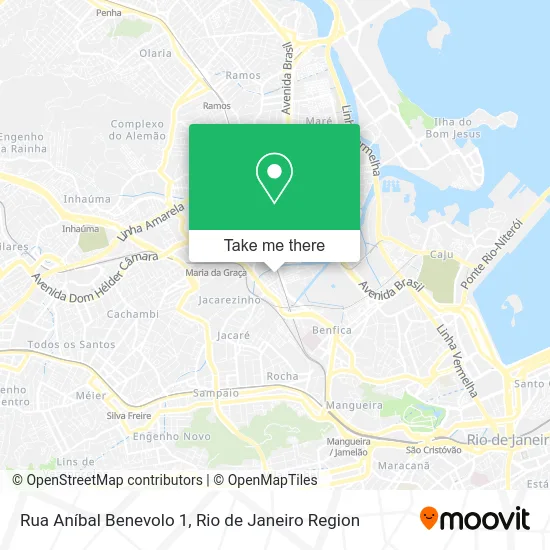 Rua Aníbal Benevolo 1 map