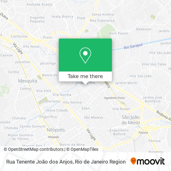 Rua Tenente João dos Anjos map