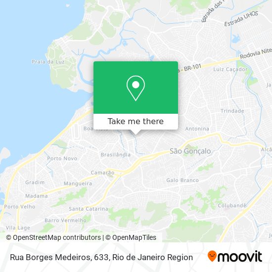Rua Borges Medeiros, 633 map