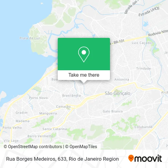 Rua Borges Medeiros, 633 map