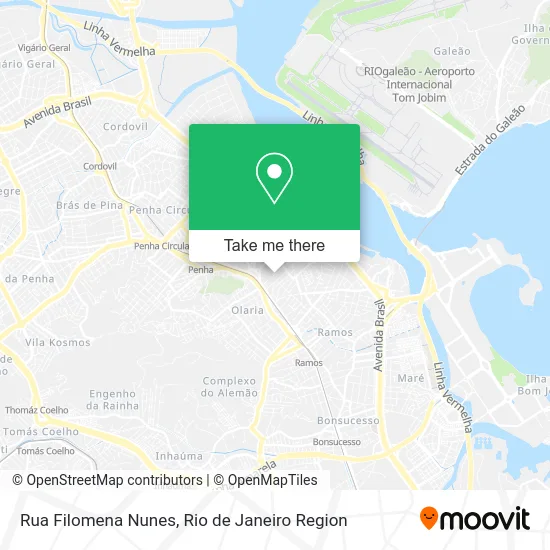 Rua Filomena Nunes map