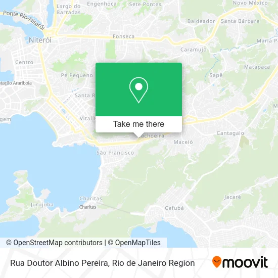 Rua Doutor Albino Pereira map