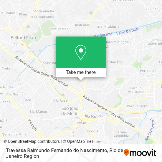 Travessa Raimundo Fernando do Nascimento map