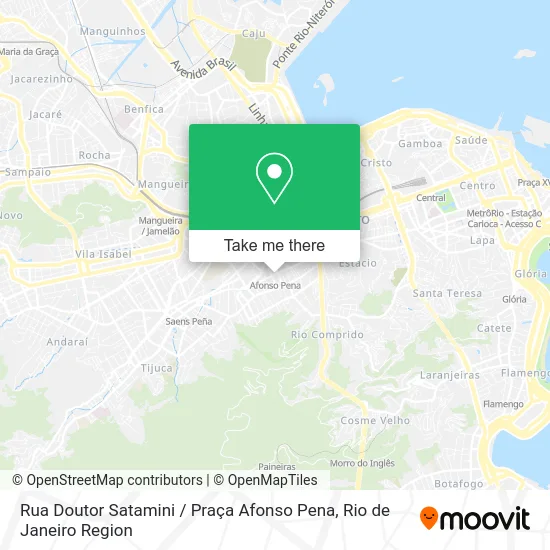 Rua Doutor Satamini / Praça Afonso Pena map