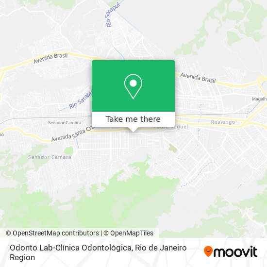 Mapa Odonto Lab-Clínica Odontológica