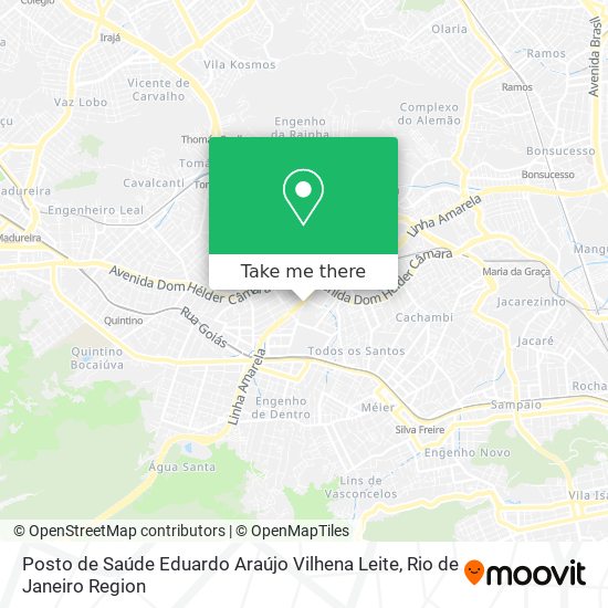 Posto de Saúde Eduardo Araújo Vilhena Leite map