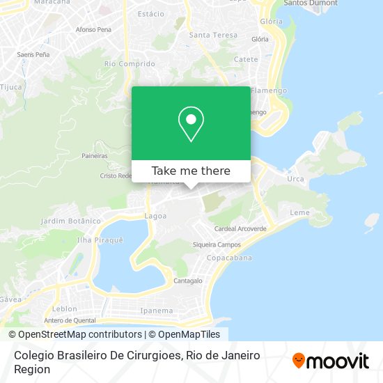 Mapa Colegio Brasileiro De Cirurgioes