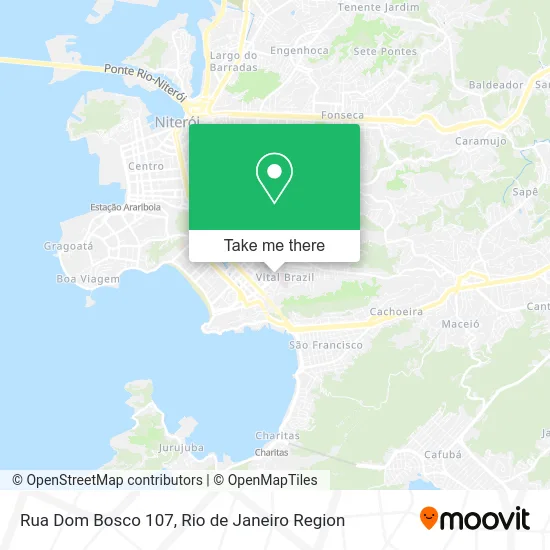 Rua Dom Bosco 107 map