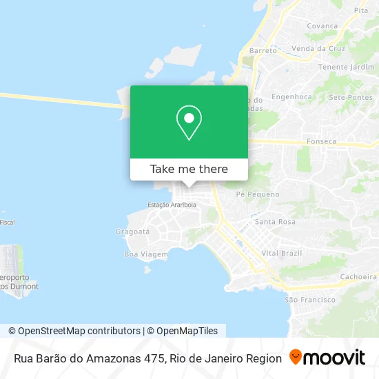 Rua Barão do Amazonas 475 map