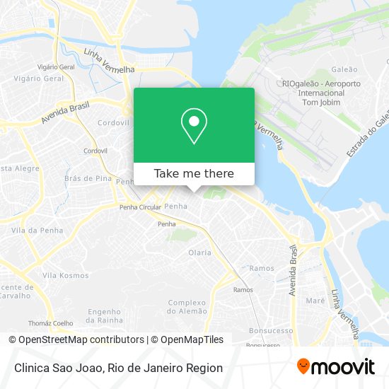 Clinica Sao Joao map