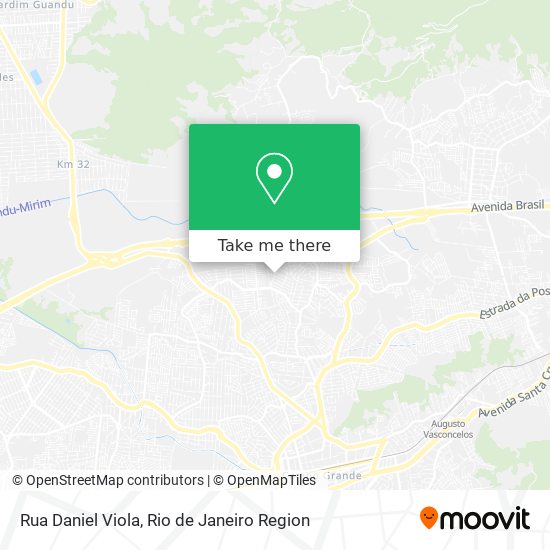 Rua Daniel Viola map