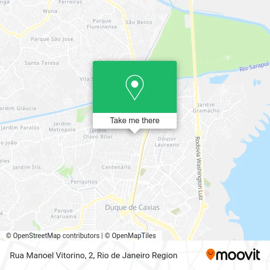 Rua Manoel Vitorino, 2 map