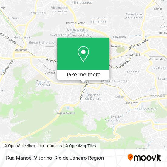 Rua Manoel Vitorino map