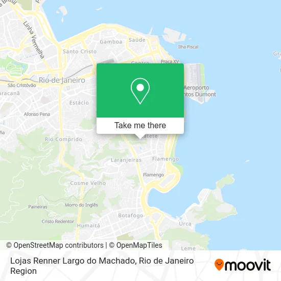Lojas Renner Largo do Machado map
