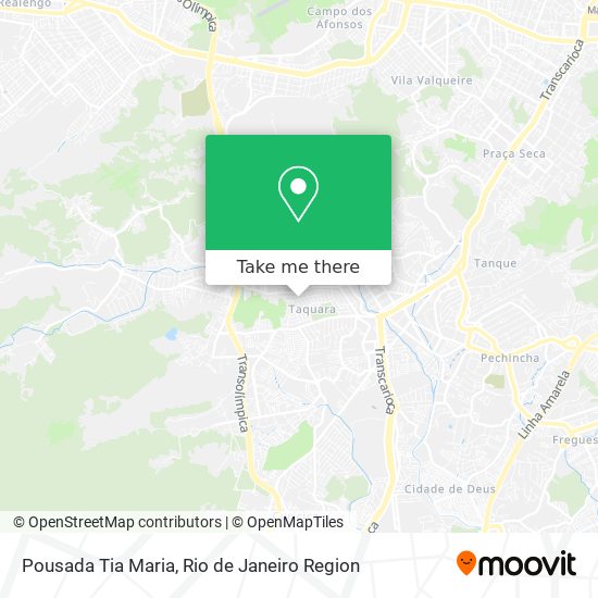 Pousada Tia Maria map