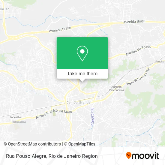 Rua Pouso Alegre map