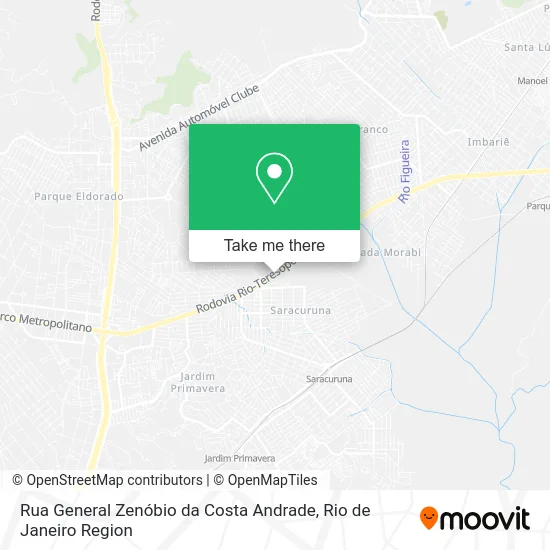 Rua General Zenóbio da Costa Andrade map