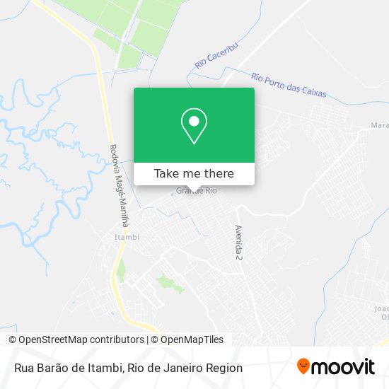 Rua Barão de Itambi map