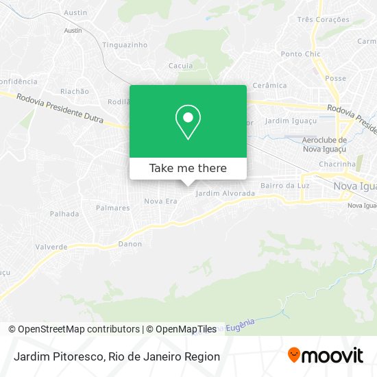 Jardim Pitoresco map