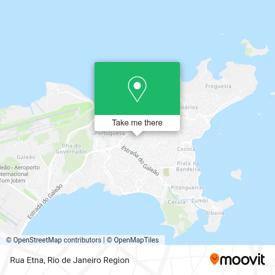 Rua Etna map
