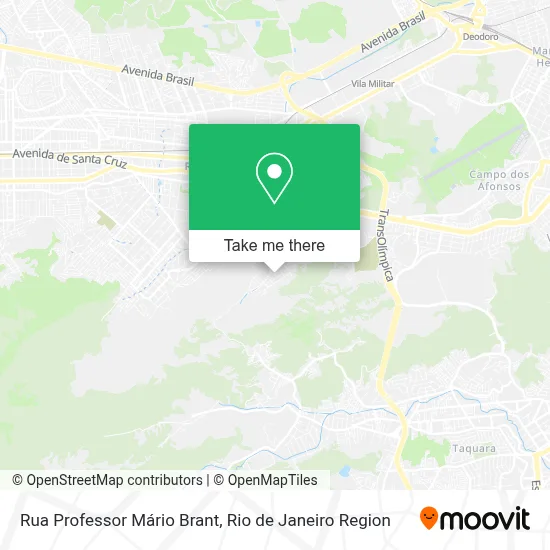 Rua Professor Mário Brant map