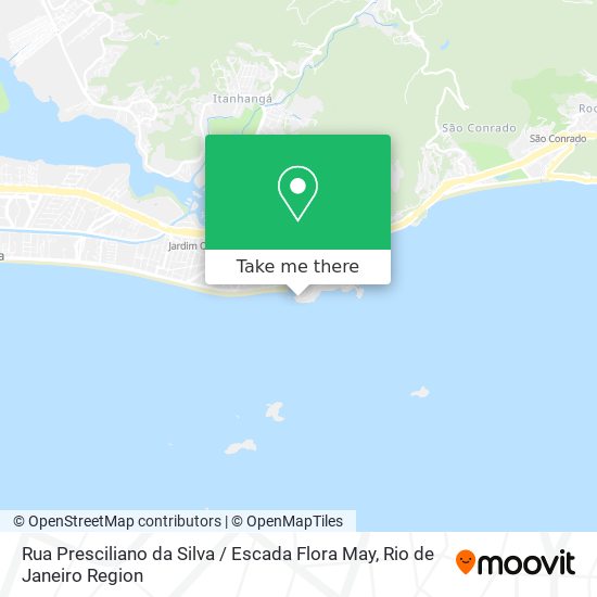 Rua Presciliano da Silva / Escada Flora May map