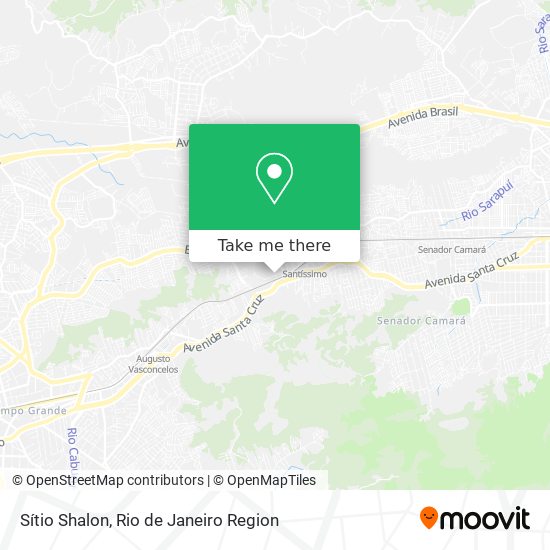 Sítio Shalon map