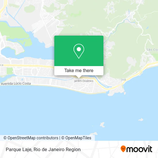 Parque Laje map