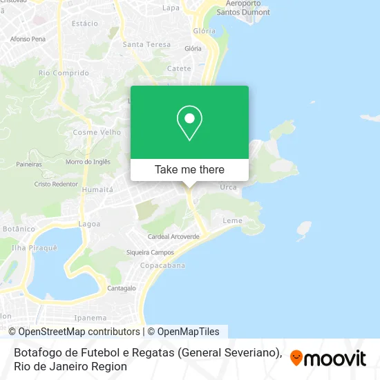 Botafogo de Futebol e Regatas (General Severiano) map