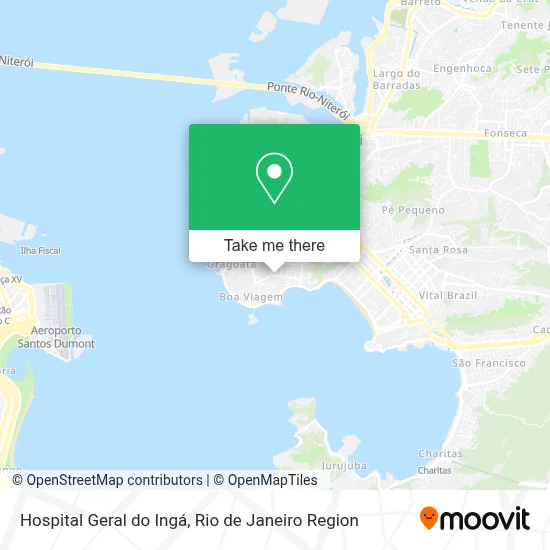 Hospital Geral do Ingá map