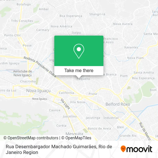 Rua Desembargador Machado Guimarães map