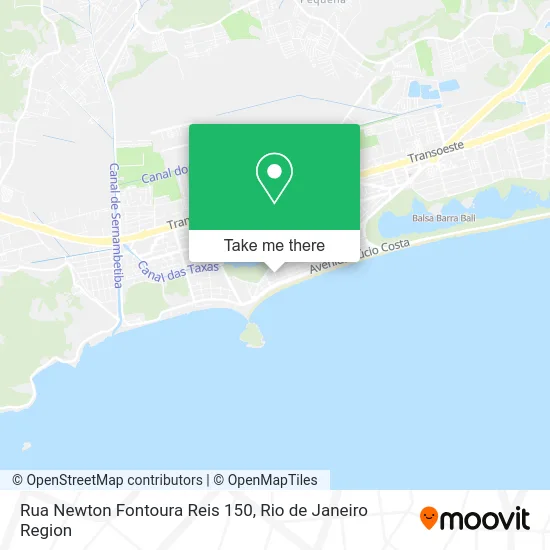 Rua Newton Fontoura Reis 150 map