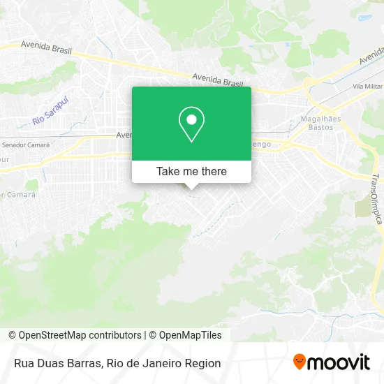 Rua Duas Barras map